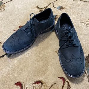 ECCO Mens Shoes Lhasa Brogue Tie in Black